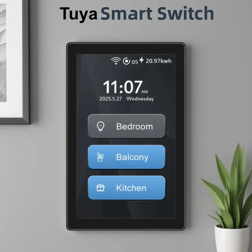 Home Automation Systems Diy - Inteligentne przełączniki Wi-Fi Tuya EU 4x4,