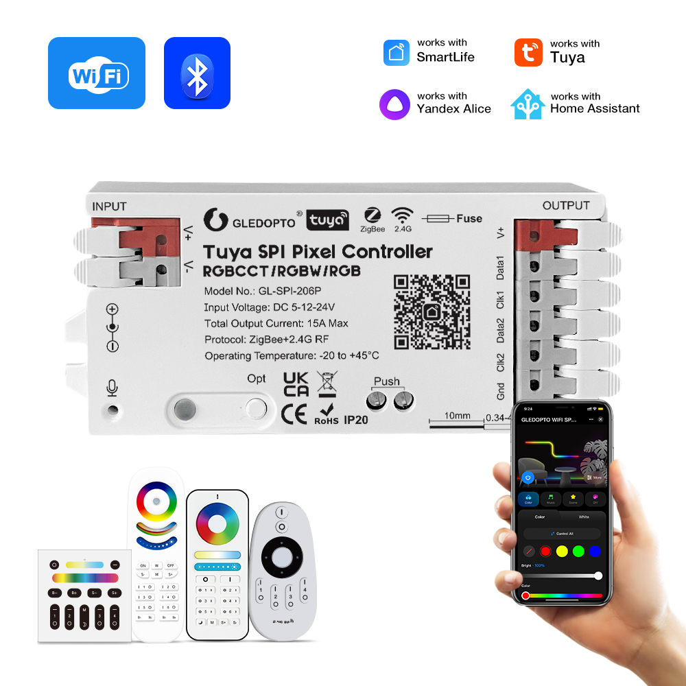 Zigbee Coordinator Stick - Kontroler LED Gledopto Music Sync ZigBee
