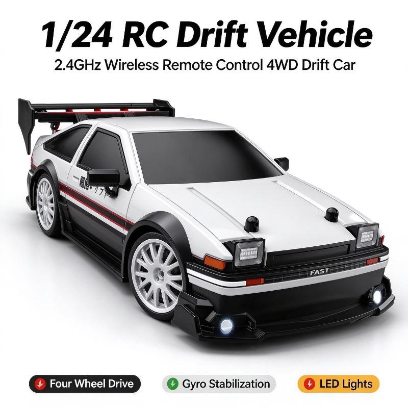 Home Automation Tutorial - Samochód RC do driftu 1/24 4WD,