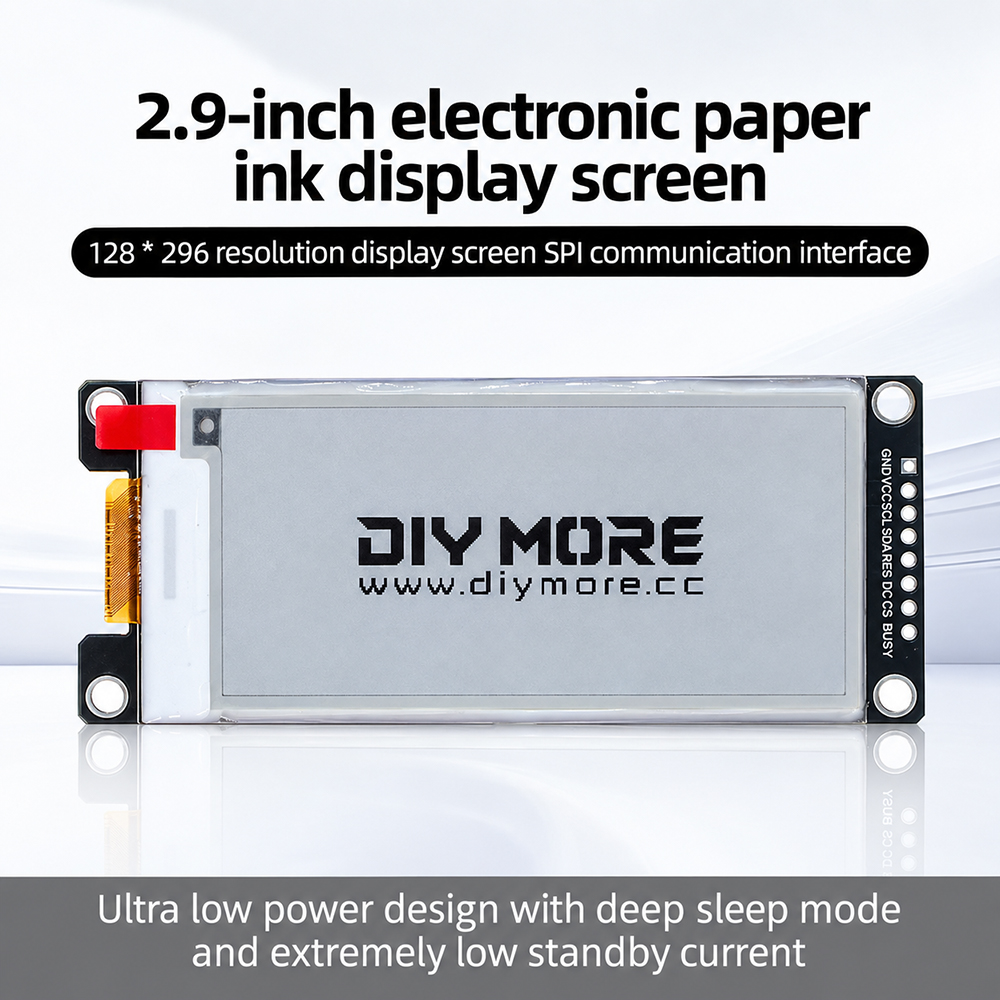 2,9-calowy czarno-biało-czerwo – Display Epaper 2.9 recenzja i cena