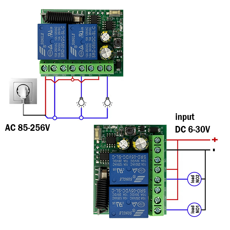 Moduł odbiornika przekaźnikowe – 433Mhz Receiver Module recenzja i cena