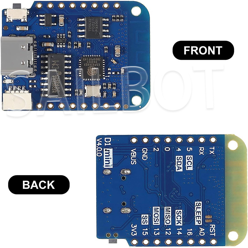 1-10 sztuk WeMos D1 Mini ESP82 – Esp8266 Nodemcu Board recenzja i cena
