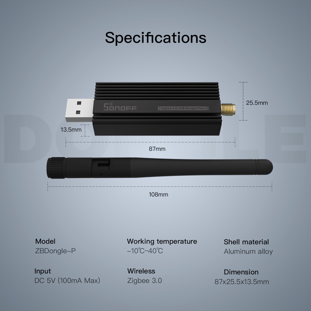 SONOFF brama Zigbee 3.0 ZBDong – Zigbee Coordinator Stick recenzja i cena