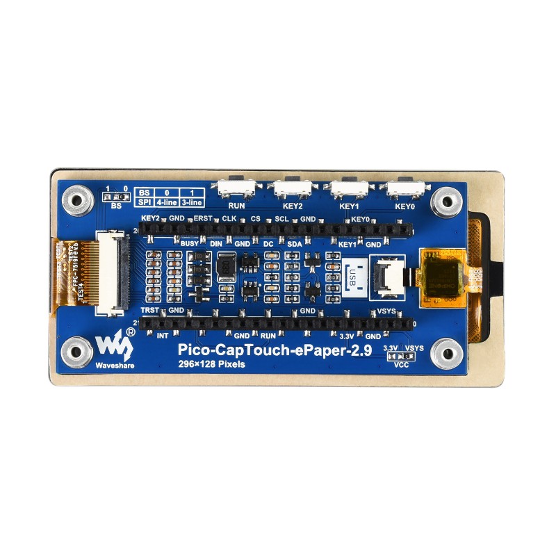2,9-calowy dotykowy moduł e-Pa – Display Epaper 2.9 recenzja i cena
