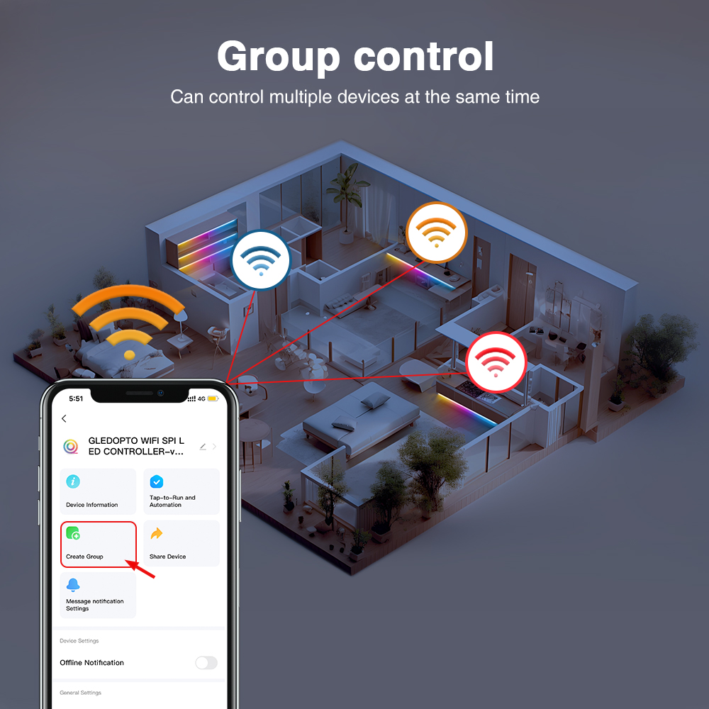 Kontroler LED Gledopto Music S – Zigbee Coordinator Stick recenzja i cena